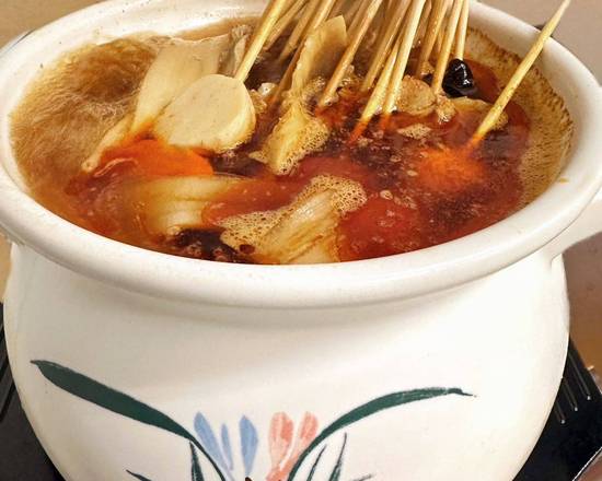 M01. Beef tripe hot pot 瓦罐 涮毛肚